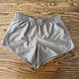 Grey Medium Nike Dri-Fit Shorts (Girls)